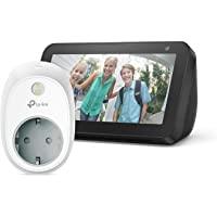 Echo Show 5- negro + TP-Link HS100 Enchufe inteligente- compatible con Alexa